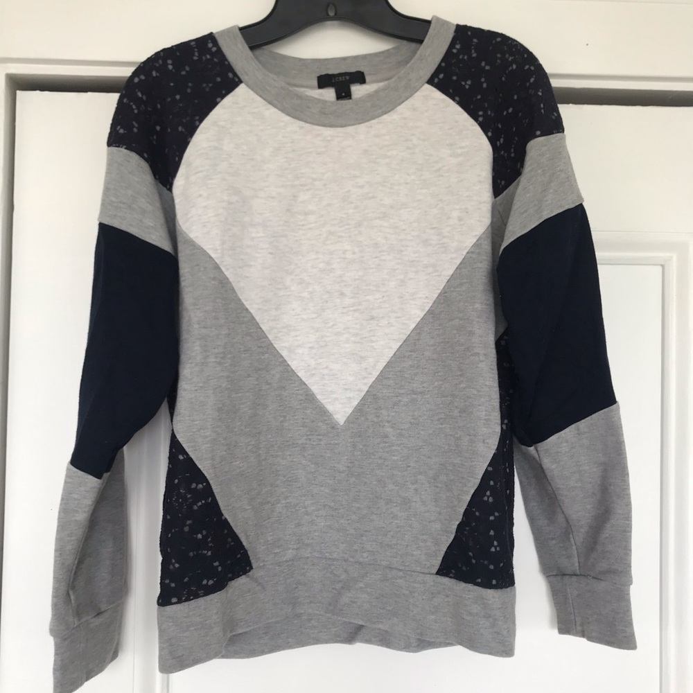 J. Crew darling detailed sweatshirt!